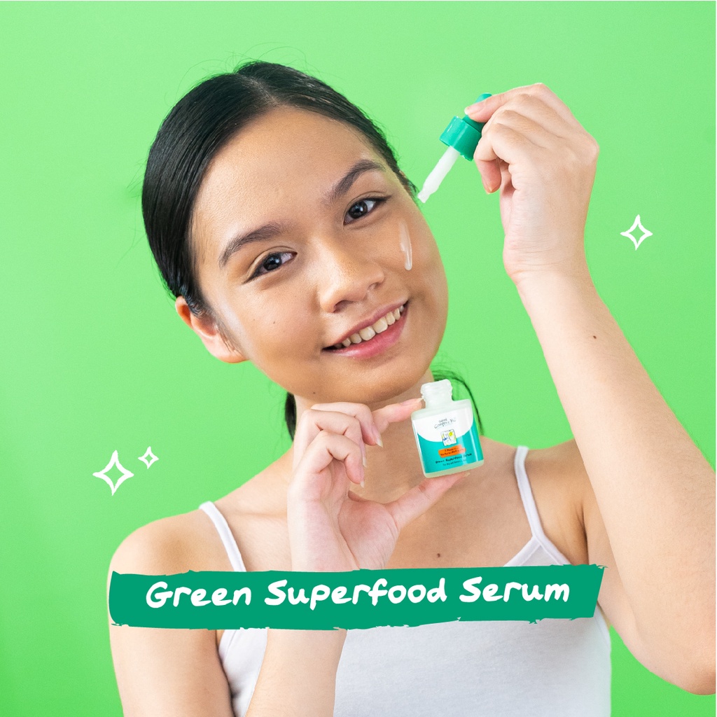 Dermies Comfort You Green Superfood 20ml - Serum Kulit Kering &amp; Sensitif