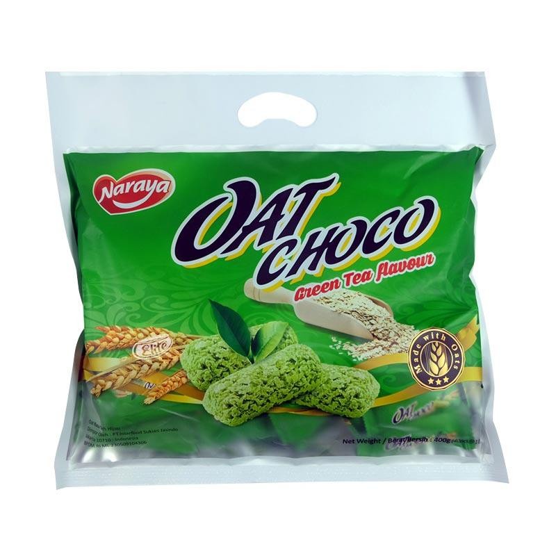 

NARAYA OAT CHOCO GREENTEA 400GR /PCS