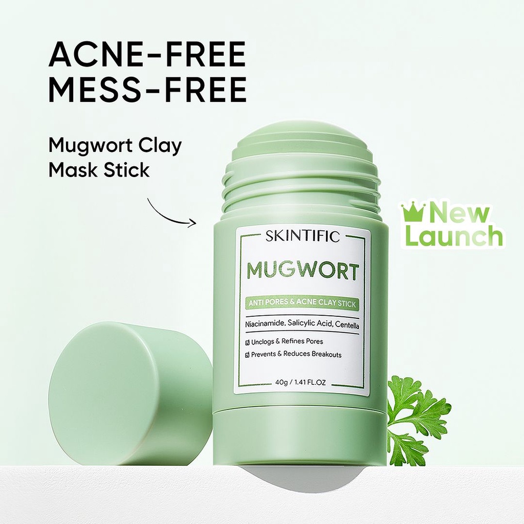 Jual Skintific Mugwort Clay Mask Stick G Shopee Indonesia