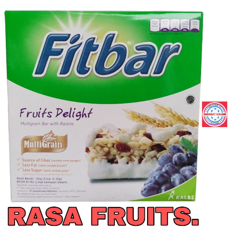 FITBAR 20GR 1 BOX ISI 5 PCS