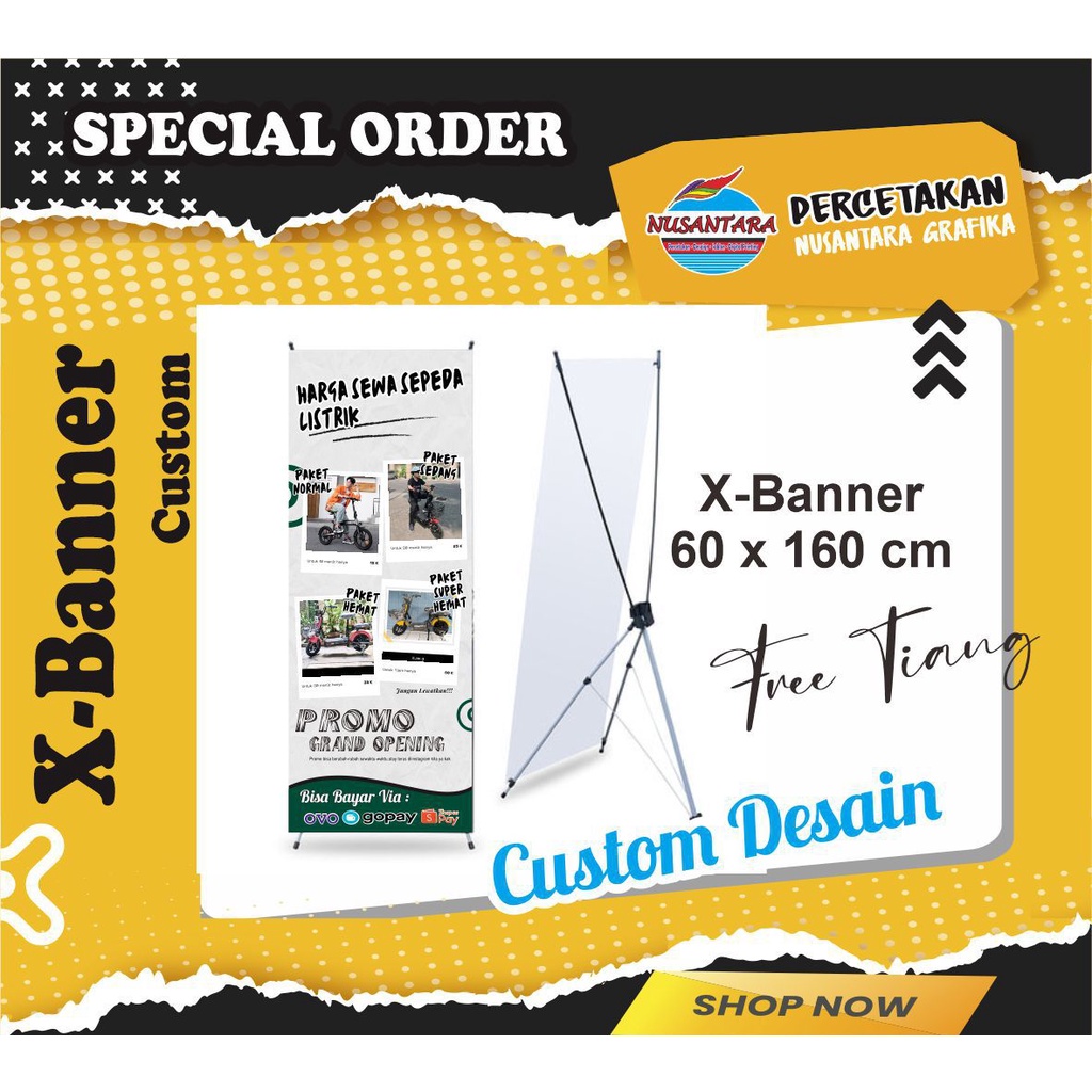 X- BANNER || BANNER WISUDA