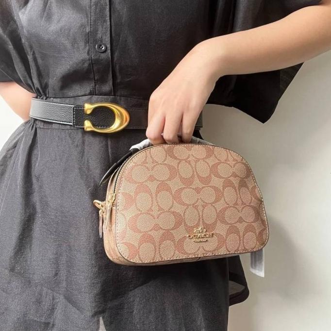 coach serena satchel signature bag