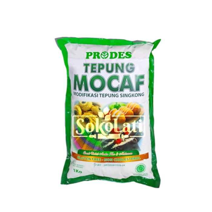 

Tepung Mocaf, Modifikasi Tepung Singkong Gluten Free, 1 kg