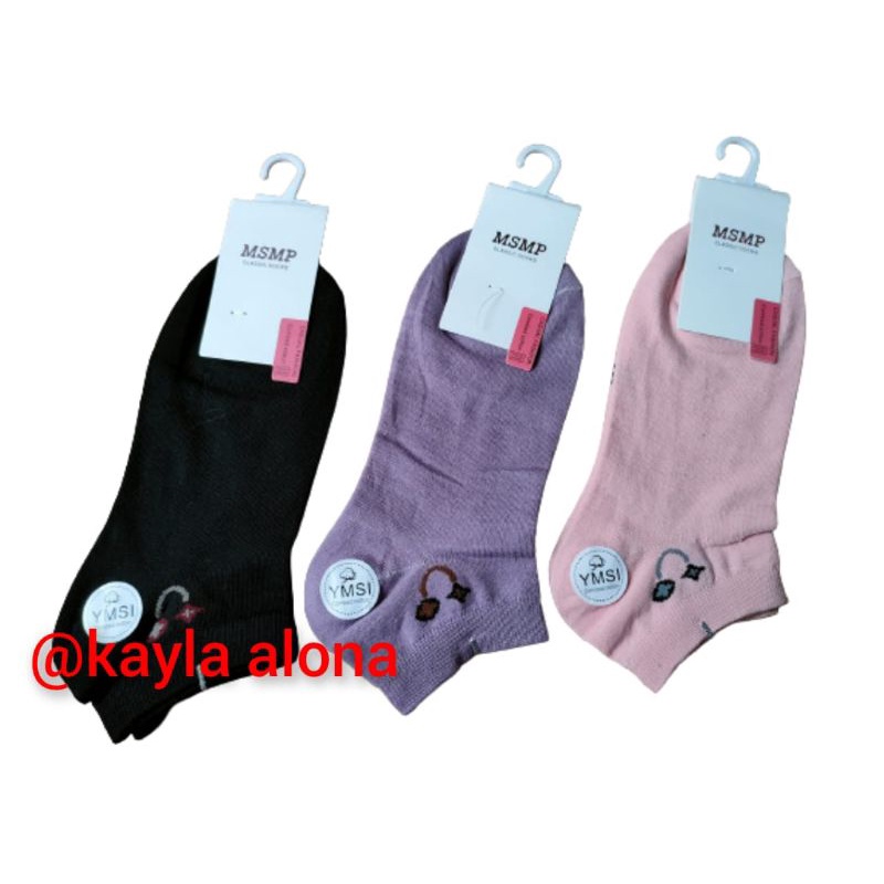KAOS KAKI SEMATA KAKI CEWEK POLOS