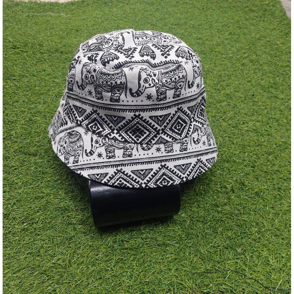 Topi bucket sablon / Topi Bucket Sablon kelapa Panta