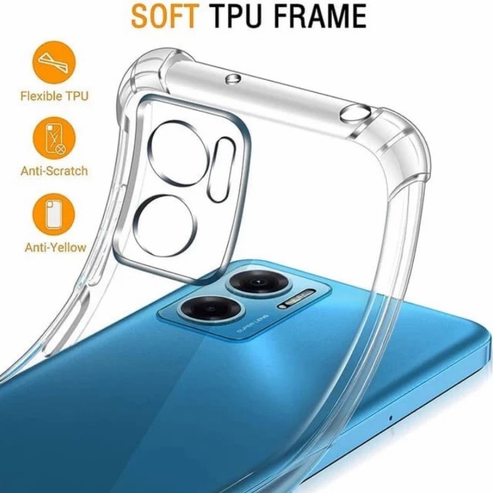 INFINIX HOT 30 HOT 30i HOT 20i HOT 10S HOT 12 PRO HOT 12 HOT 12i HOT 12 PLAY CASE SOFTCASE HD CRACK BUMPER SHOCKPROOF ANTICRACK TEBAL SILIKON KARET CASING COVER