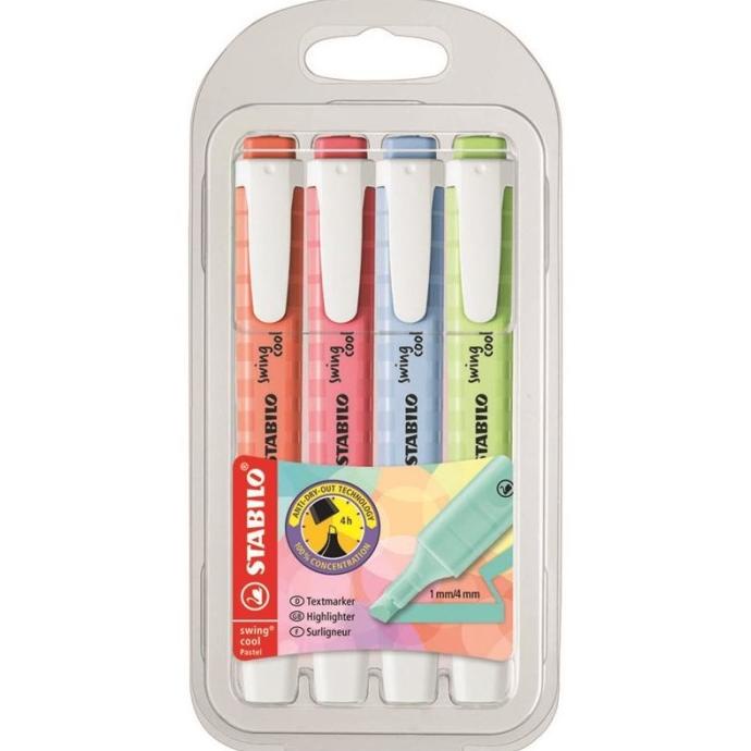 

Stabilo Swing Cool Pastel Set 4 gram33 Segera Dapatkan