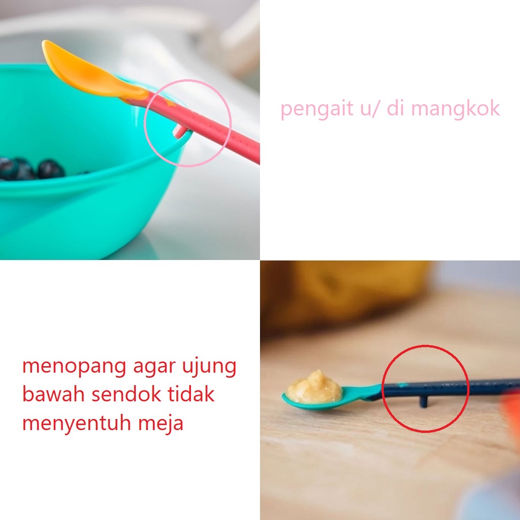 Tommee Tippee Softee Spoons Sendok Makan MPASI Anak Bayi Ujung Lembut Anti Bakteri