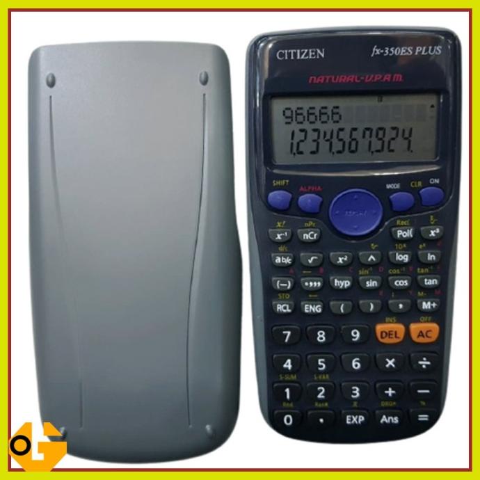 

Kalkulator Scientific Citizen Fx 350 ES Plus / Kalkulator Sekolah