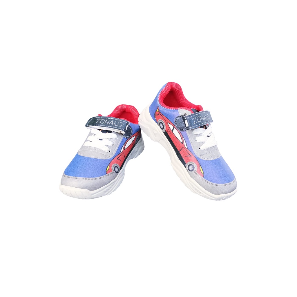 Zonalo Kids Wear ZK0023 - Sepatu Sneakers Anak Laki - Laki Casual