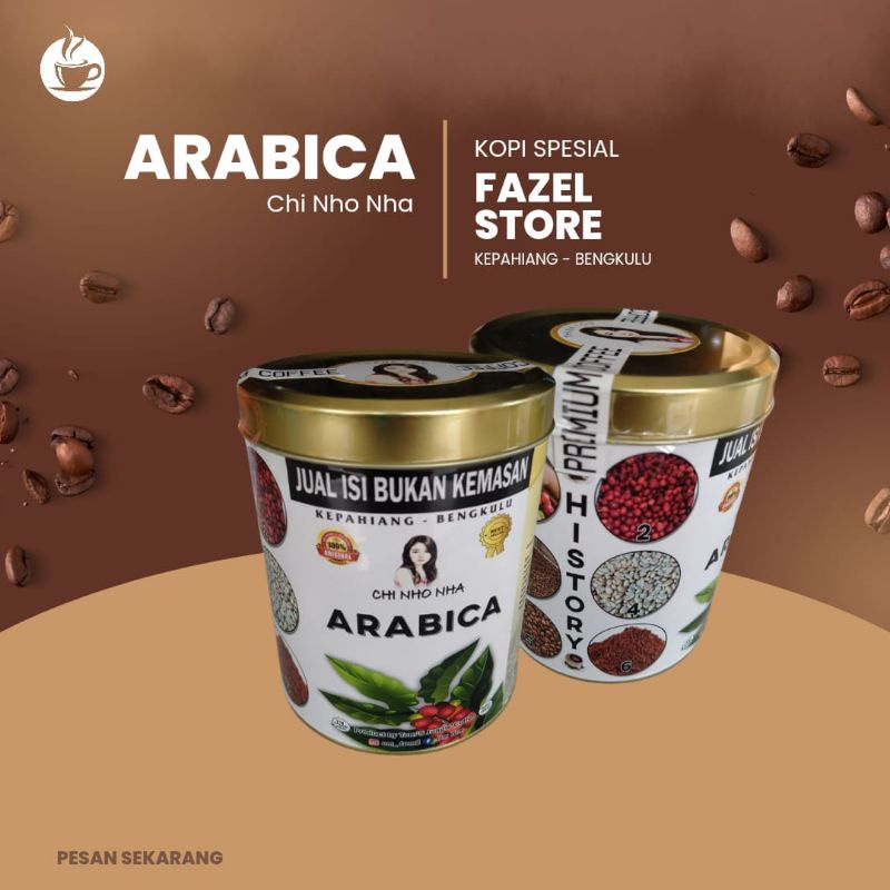 Jual Kopi Bubuk Arabica Arabika Kepahiang Bengkulu Sumatera Kemasan Kaleng Shopee Indonesia