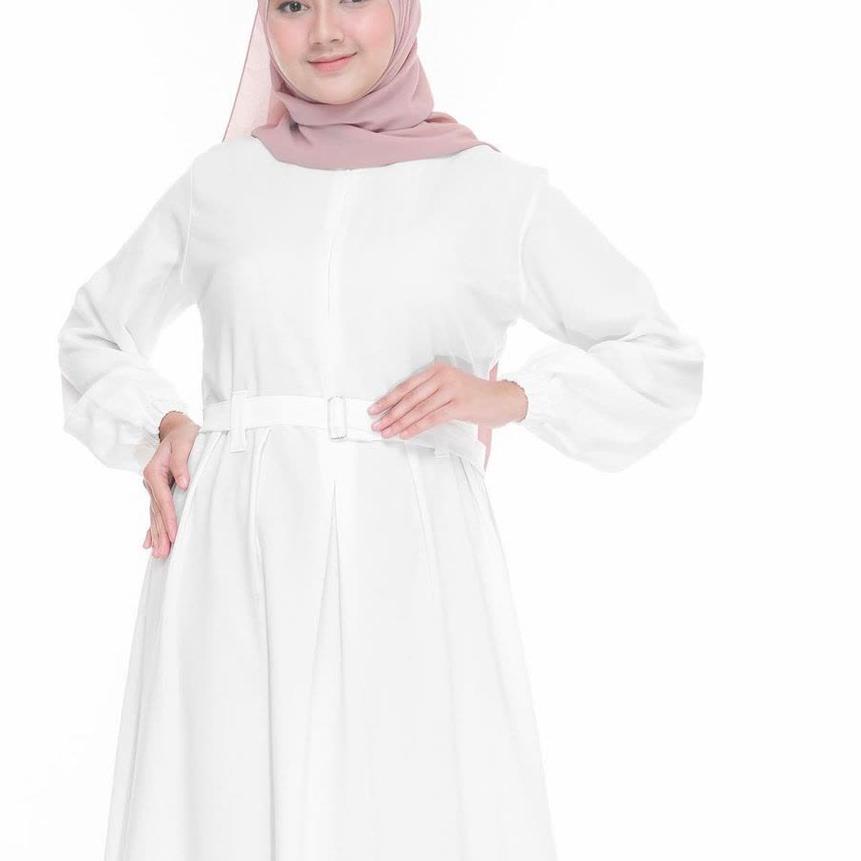 EXCLUSIVEGAMIS PUTIH Modern Gamis Syari Gamis wanita Putih Polos terbaru Gamis Putih Murah Gamis man