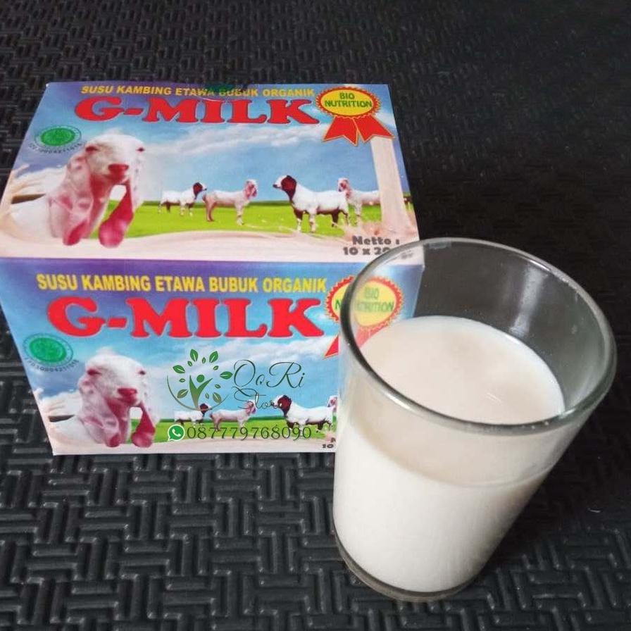 

Jangan Sampai Kehabisan!!!❄️ G-Milk Susu Kambing Etawa Bubuk Organik G Milk Non Pengawet