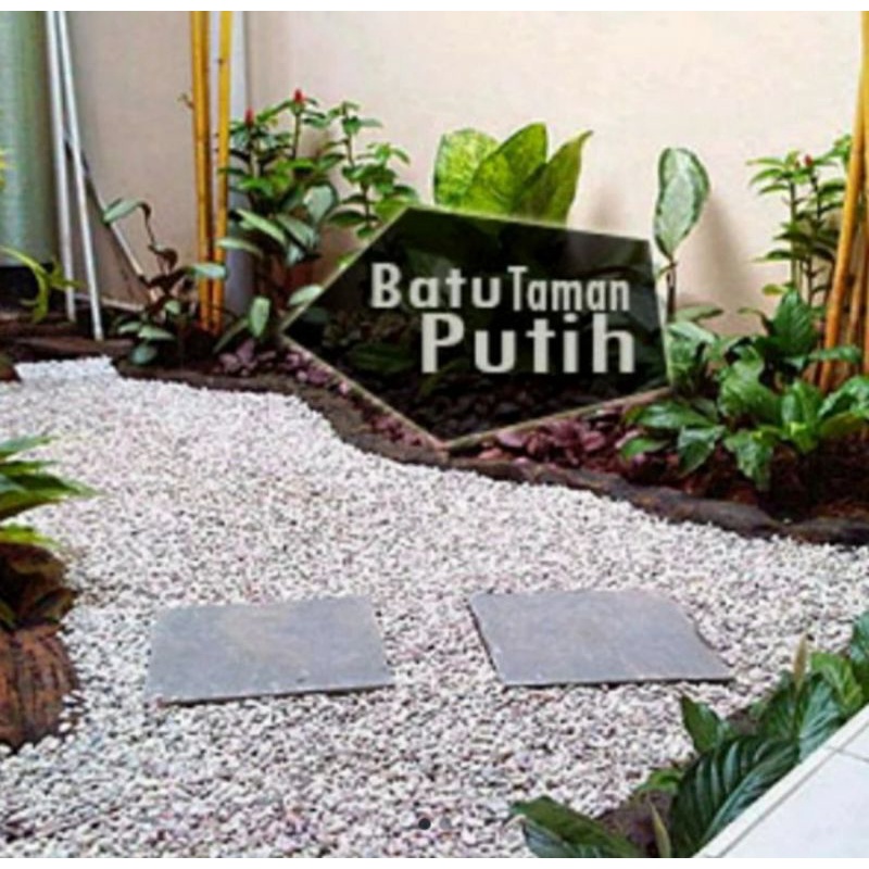Batu Taman Putih 1 Karung