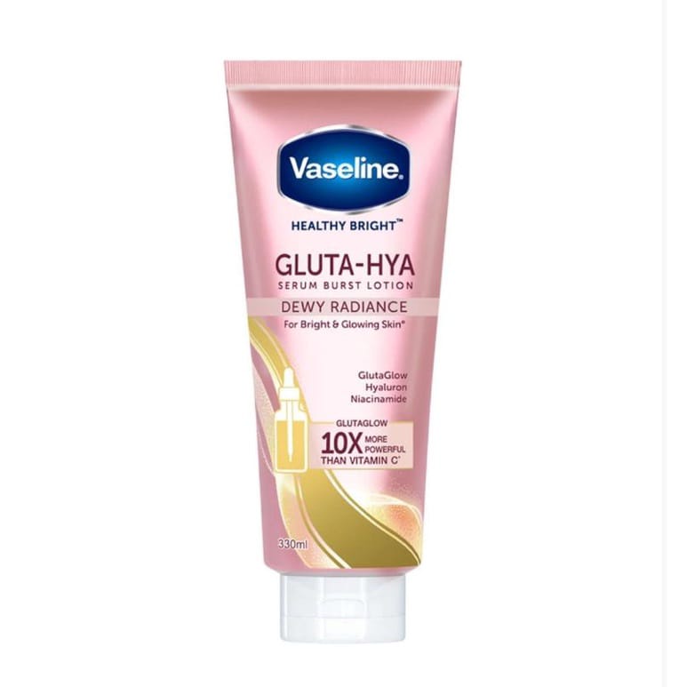 VASELINE HEALTHY BRIGHT GLUTA-HYA SERUM BURST LOTION 330ML - DEWY