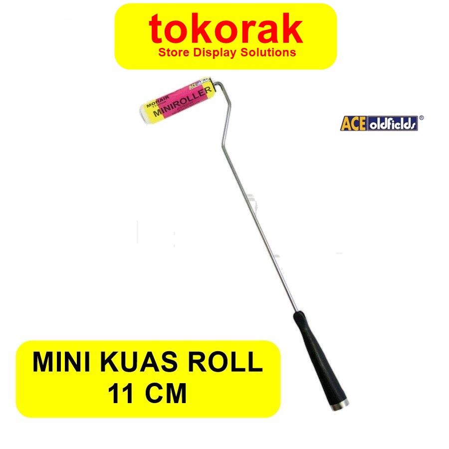 KUAS ROLL KAPAL 4 INCH MOHAIR ACE OLDFIELDS REFILL CAT EPOXY 110MM