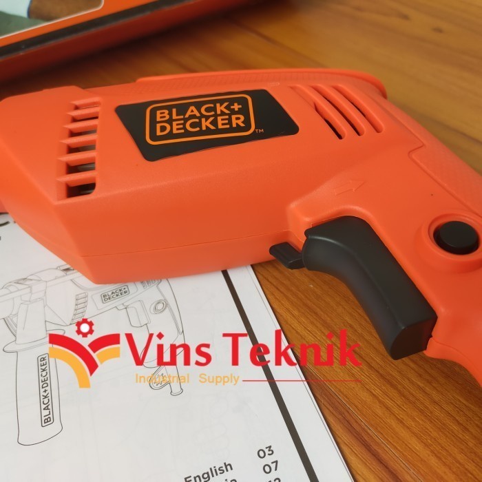 Mesin Bor Beton Tembok 13Mm Hd 555 Black Decker Hd555