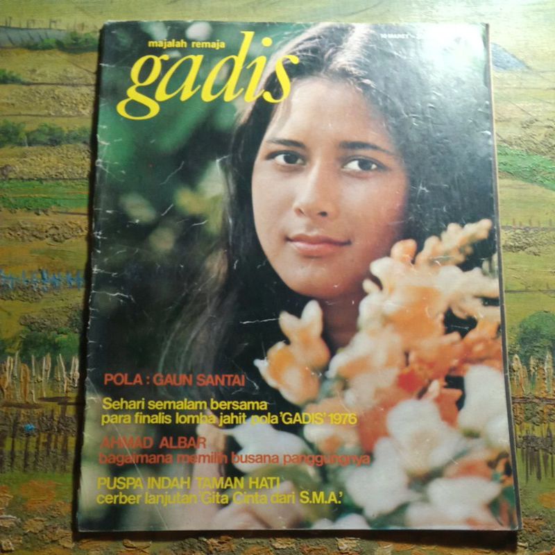 Majalah Gadis no.7, Ahmad Albar bagaimana memilih busana panggungnya