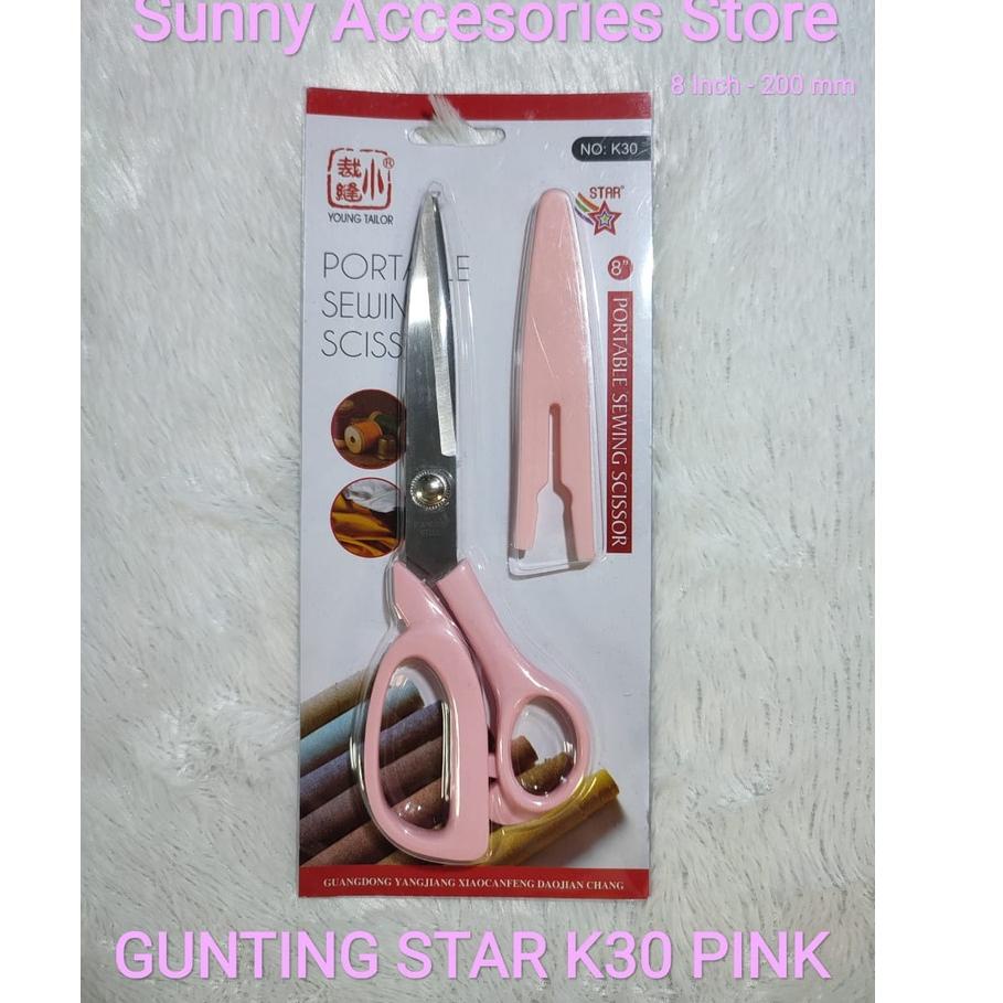 

[KODE 6A079] Gunting Kain Star K31 - K30 Original Product *Warna Random*