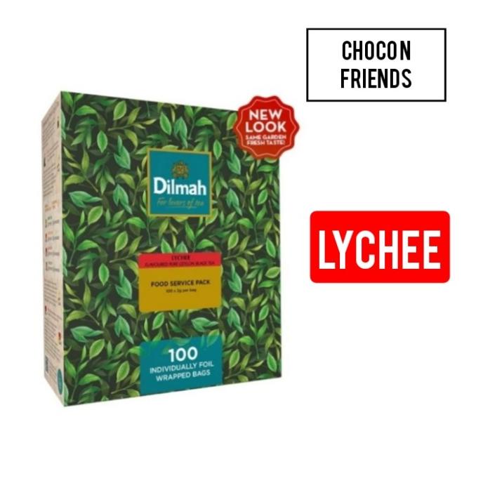 

Teh Dilmah 100 sachet Lychee