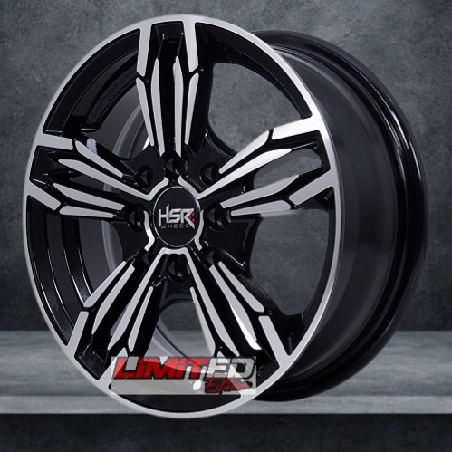 veleg mobil r15 velg mobil palang 5 velg mobil racing ring 15 velg mobil merek HSR type Merkin pcd 4