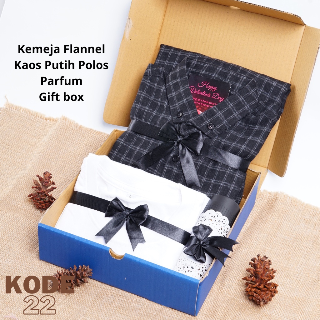 Hampers Kado Isi Kemeja Cowok Kekinian Kado Ulang Tahun/ Kado Wisuda/Anniversary