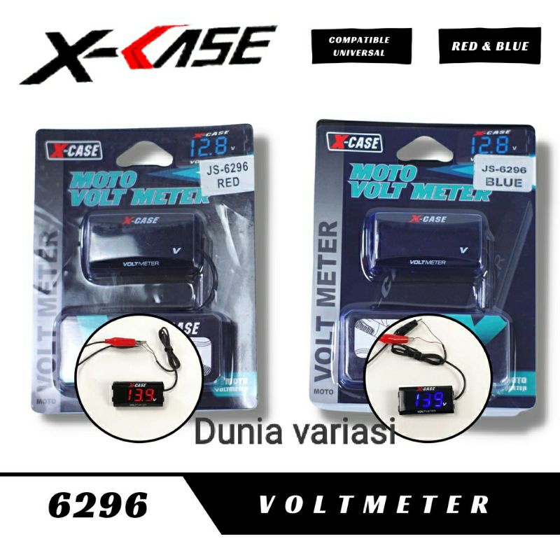 VOLTMETER AKI X-CASE UNIVERSAL VOLTMETER TEST AKI