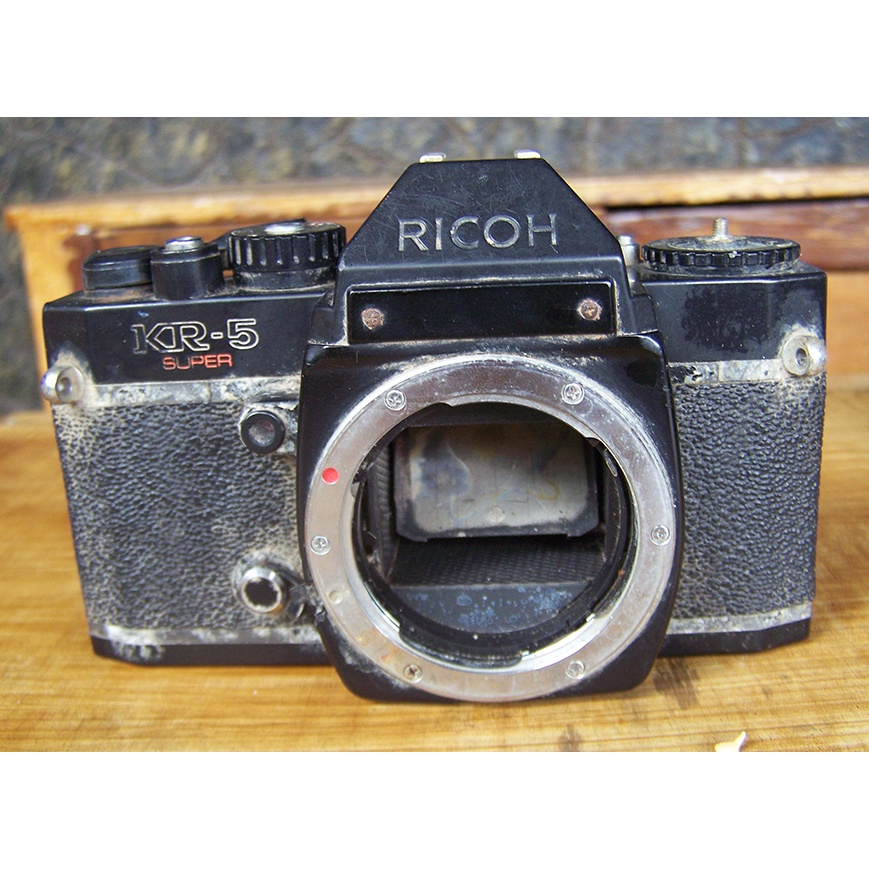 bangkai kamera analog jadul - RICOH KR5 -code198