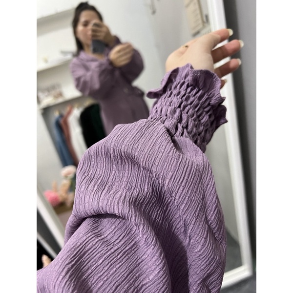 Cherry_ Dress LadyCrush / Cardigan/ Tunik Korean Style / Dress midi / Dress wanita