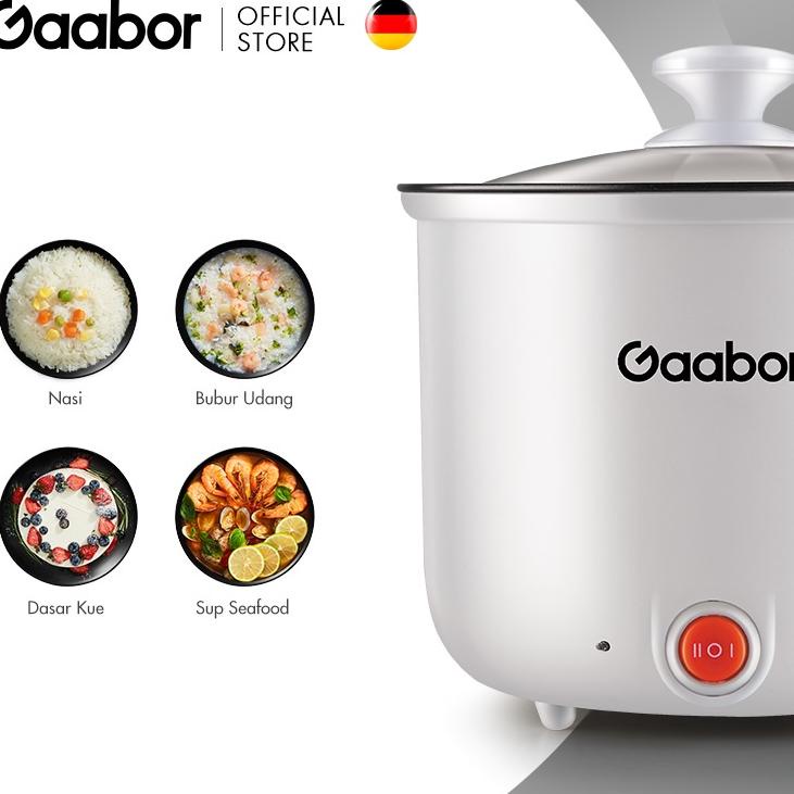 Langsung Atc Gaabor Panci Listrik 0,7 L Multifungsi-Panci Listrik Multifungsi Panci Elektrik Serbagu