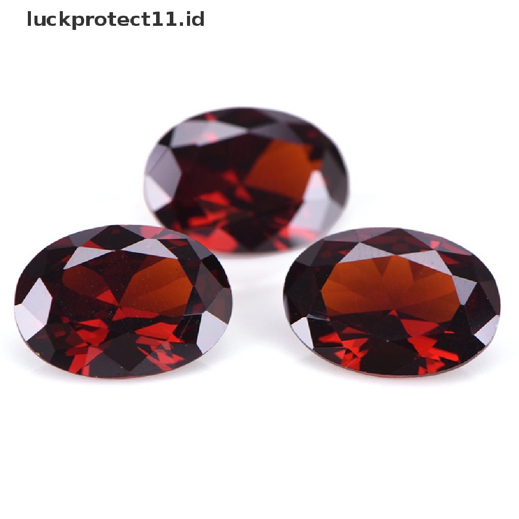 /Fashion Hot// Fashion// 10x14mm Permata Bentuk Oval Zirkon Perhiasan Batu Permata Longgar Alami Hadiah Handmade.