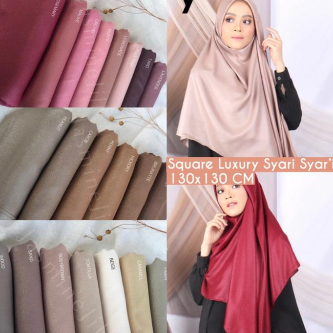 jilbab segiempat shinaar glamour syari jumbo jilbab pesta