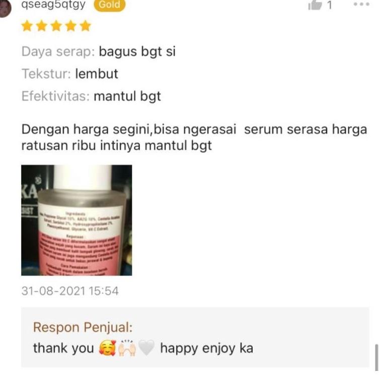 ⇟ (BPOM) MAYRA SERUM BRIGHT & GLOW MYOBEAUTY SERUM VITAMIN C BY MAYRA MYOBEAUTY New Serum Vit C Whit