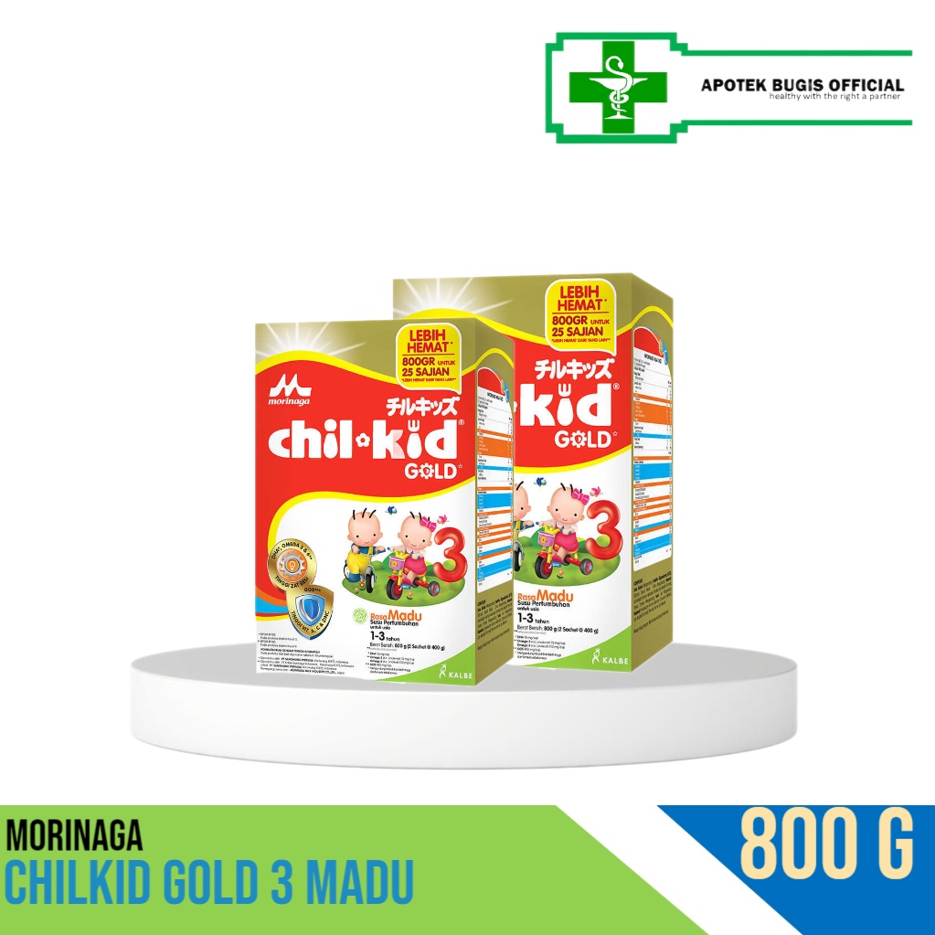 chil kid gold madu 800g susu formula pertumbuhan anak usia 1-3 tahun
