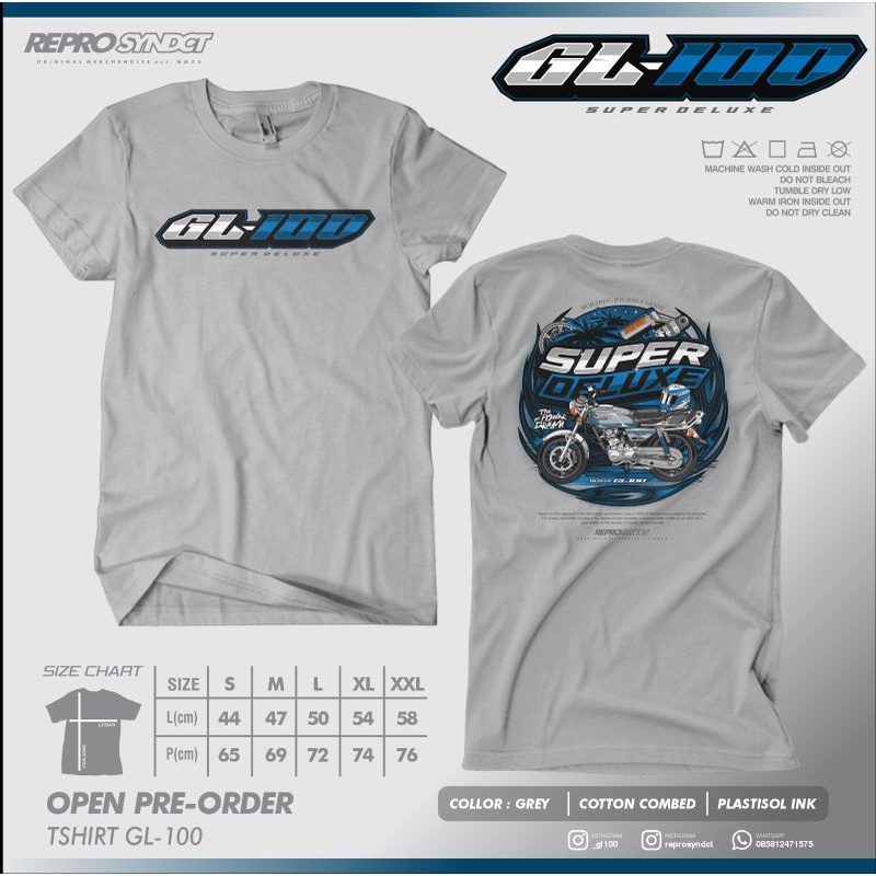 READY KAOS T-SHIRT @_GL100 ORIGINAL PRODUK FREE STIKER