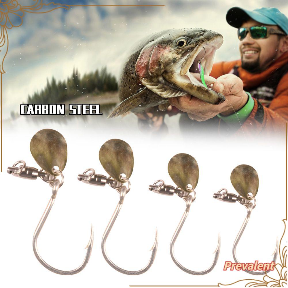 Preva Kail Pancing Dengan Payet High Quality Back Thorn Lure Turn Ring Sequin