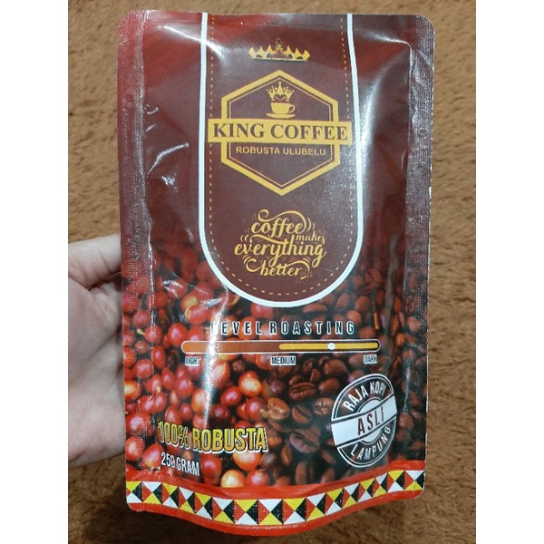 

King coffe raja kopi robusta khas lampung