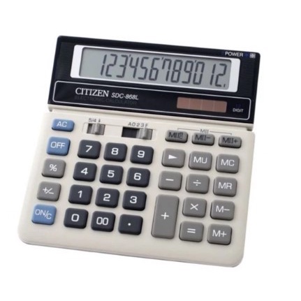 

KALKULATOR 12 DIGIT CITIZEN SDC-868L #ORIGINAL