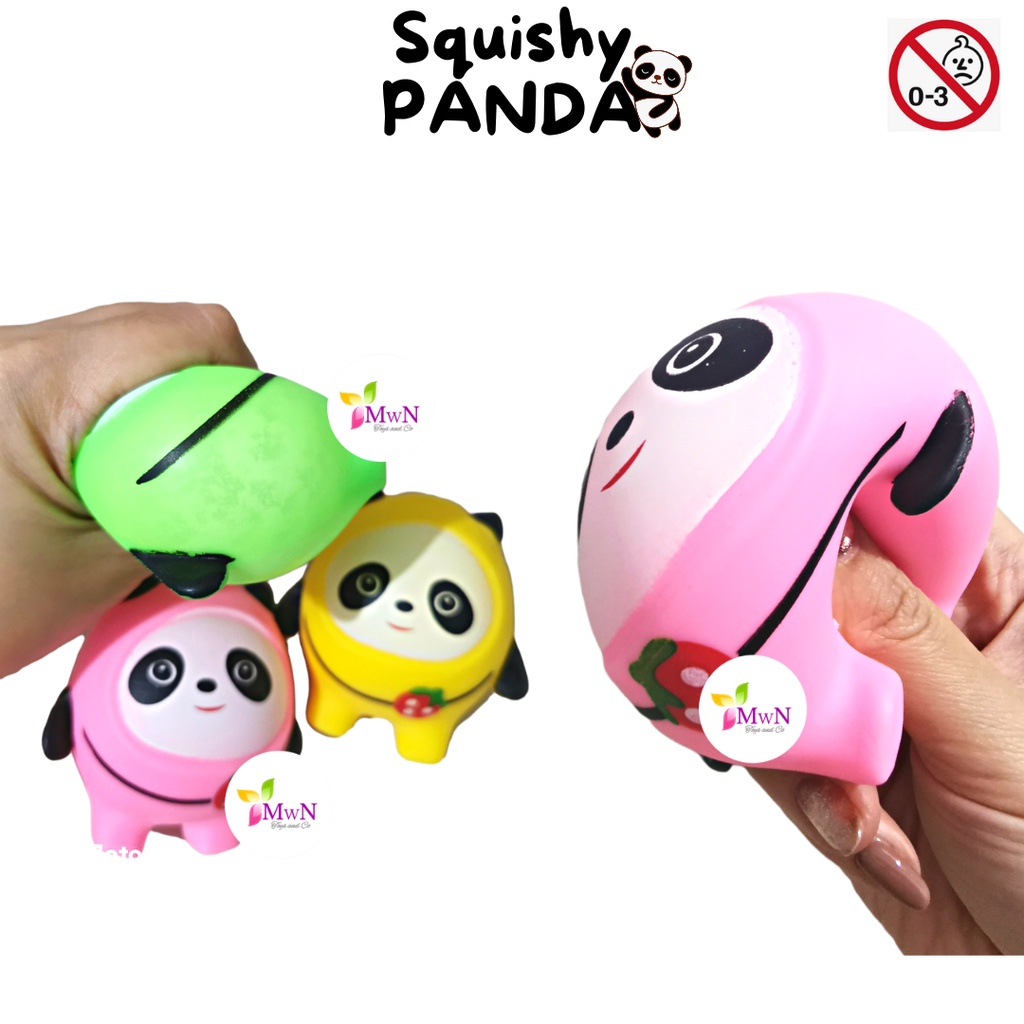 MWN Mainan Soft &amp; Squishy Bentuk Anak Panda Anti stress