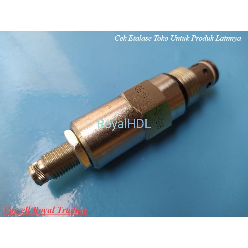 hydraulic main relief valve rv5-10-s-o-50 main relief hidrolik