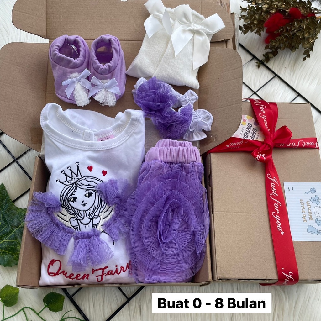 hampers bayi perempuan / set hadiah paket lahiran newborn