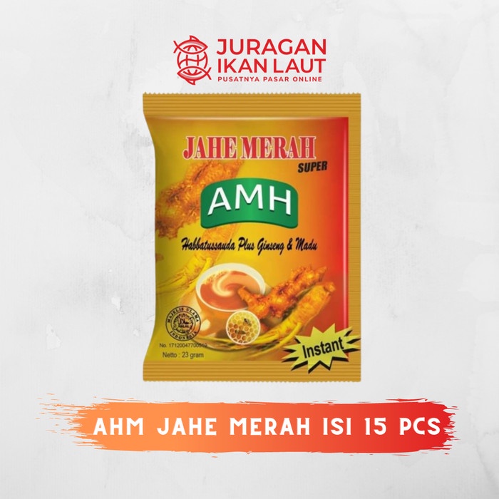 

AHM Jahe Merah - Isi 15 Pcs