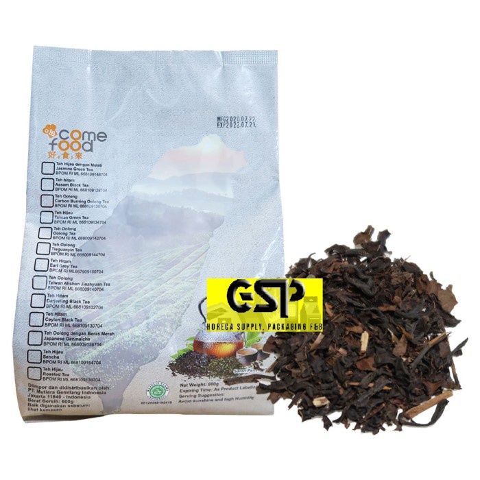 

⭐BISA COD⭐ Come Food Black Tea / Teh Hitam Kering Bubble Drink - Assam Black Tea