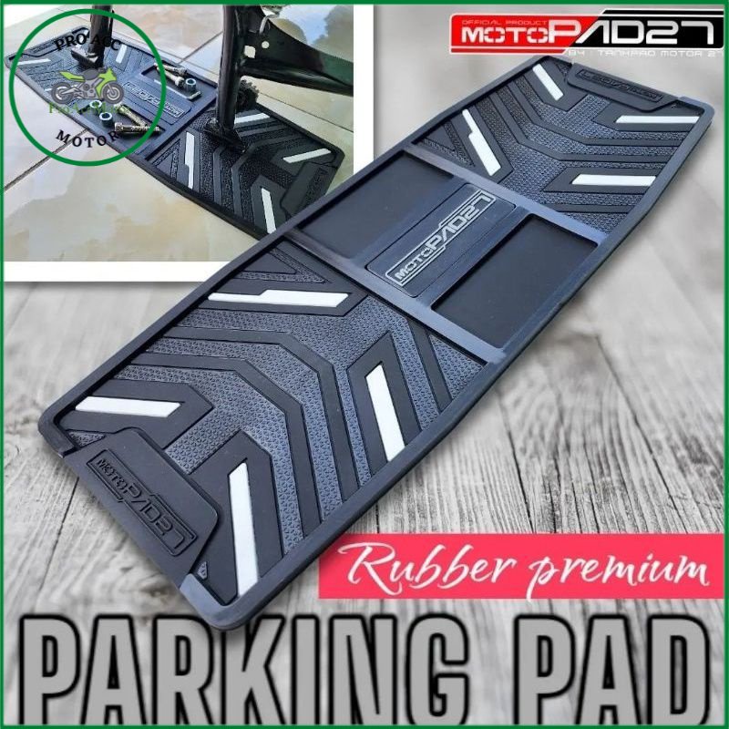 Parking pad Karpet standar motor Alas standar tengah semua motor Universal (BISA COD)