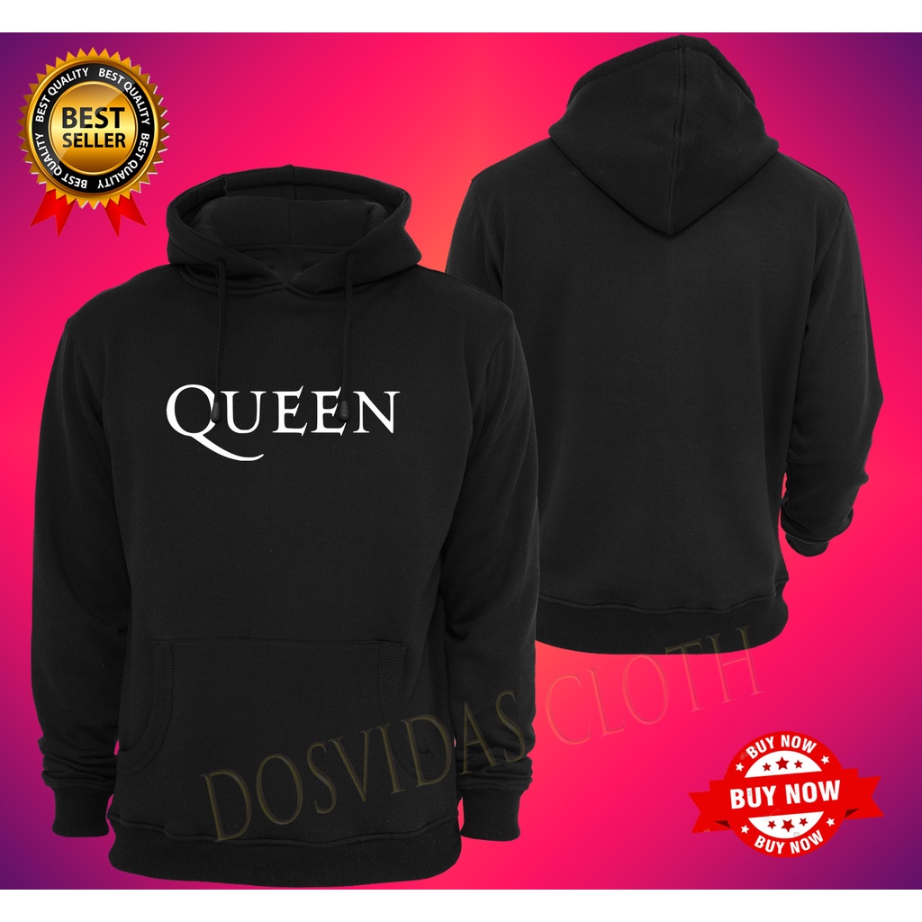 Jaket Sweater Hoodie QUEEN BAND  Keren Pria & Wanita