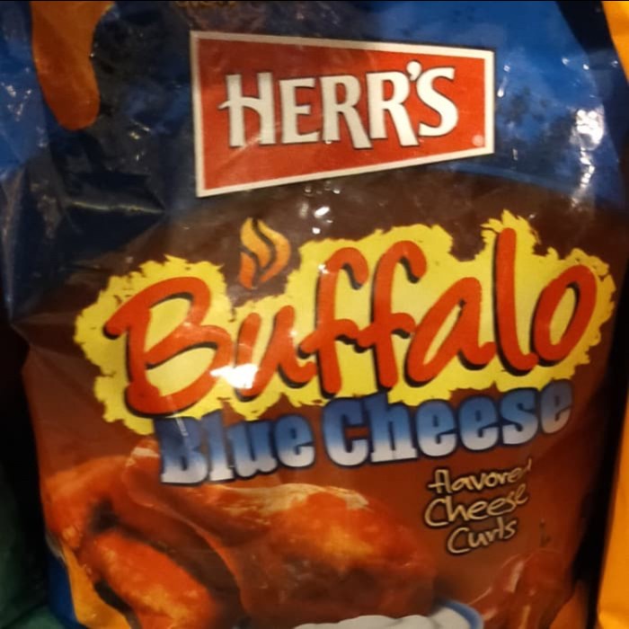 

Herr's buffalo blue cheese 7oz curl snack
