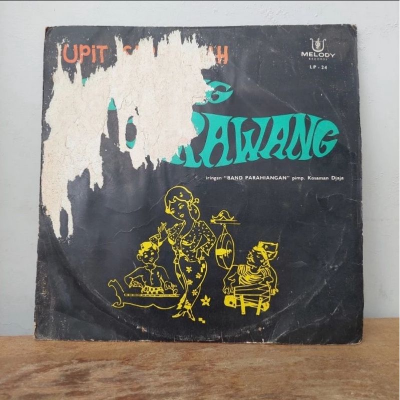 Vinyl Piringan Hitam 12 inch Gambang Krawang