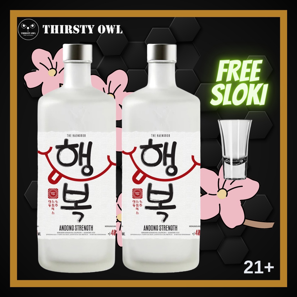 Jual Andong Strength Soju Original 40 750ml Paket 2 Botol Shopee 