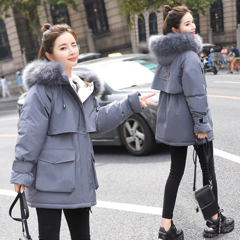 Coat winter wanita Rumi import mantel musim dingin cewek outer hangat gunung korean style thermal