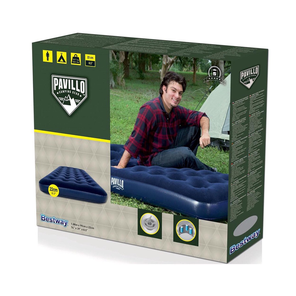 Kasur Tiup TWIN Size Lebih Lega Pompa Angin Bestway Pavillo